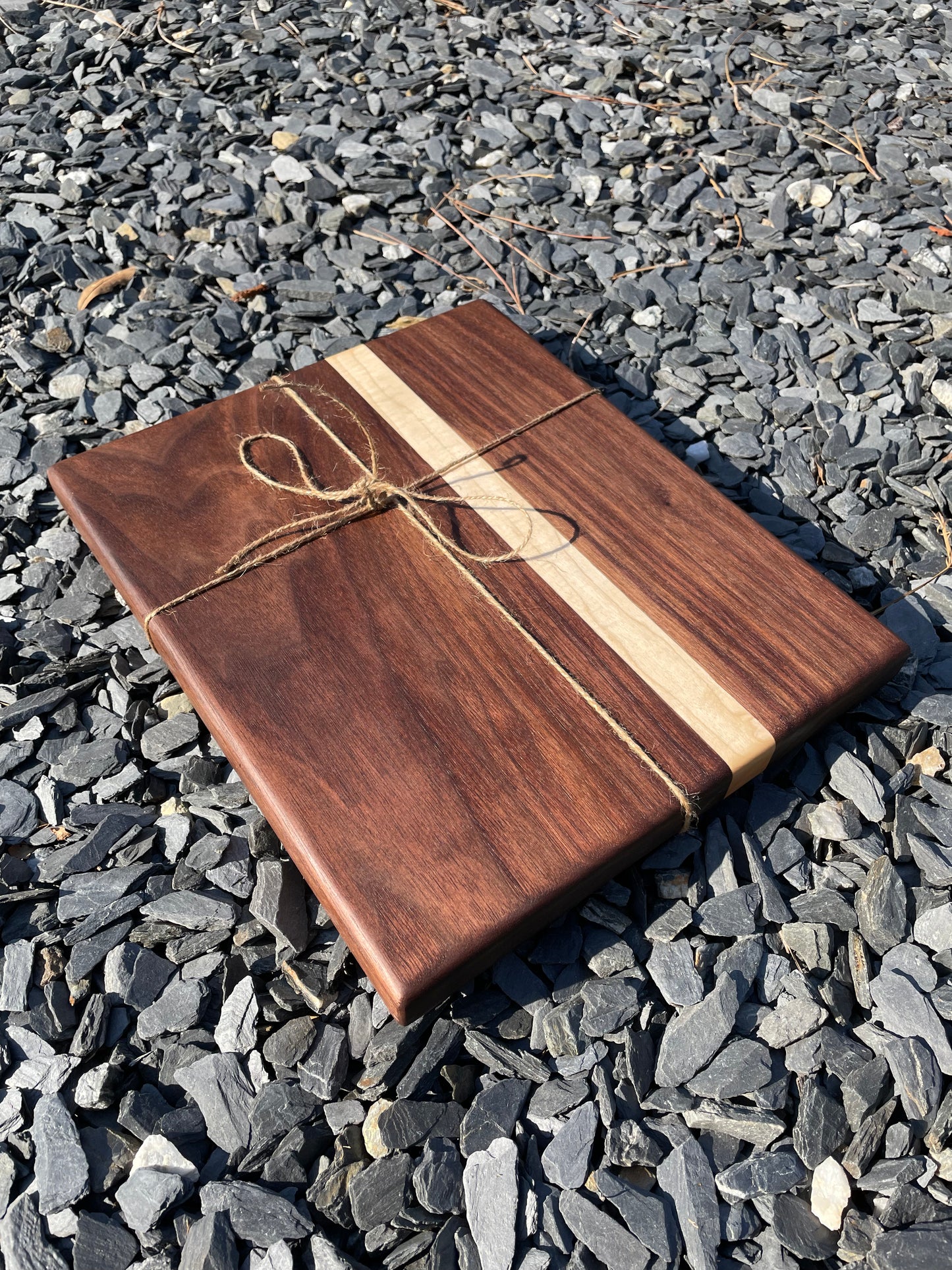 Walnut and Maple Cutting Board