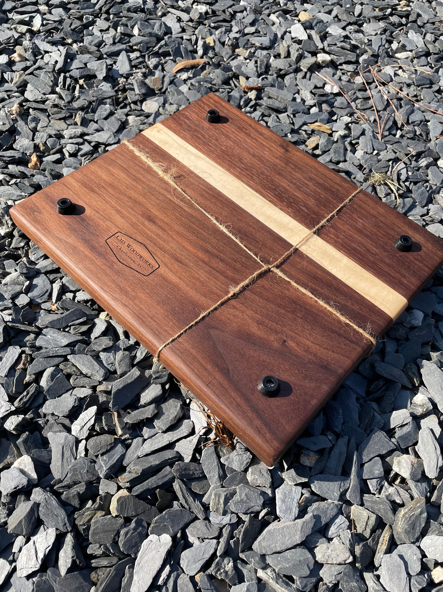 Walnut and Maple Cutting Board