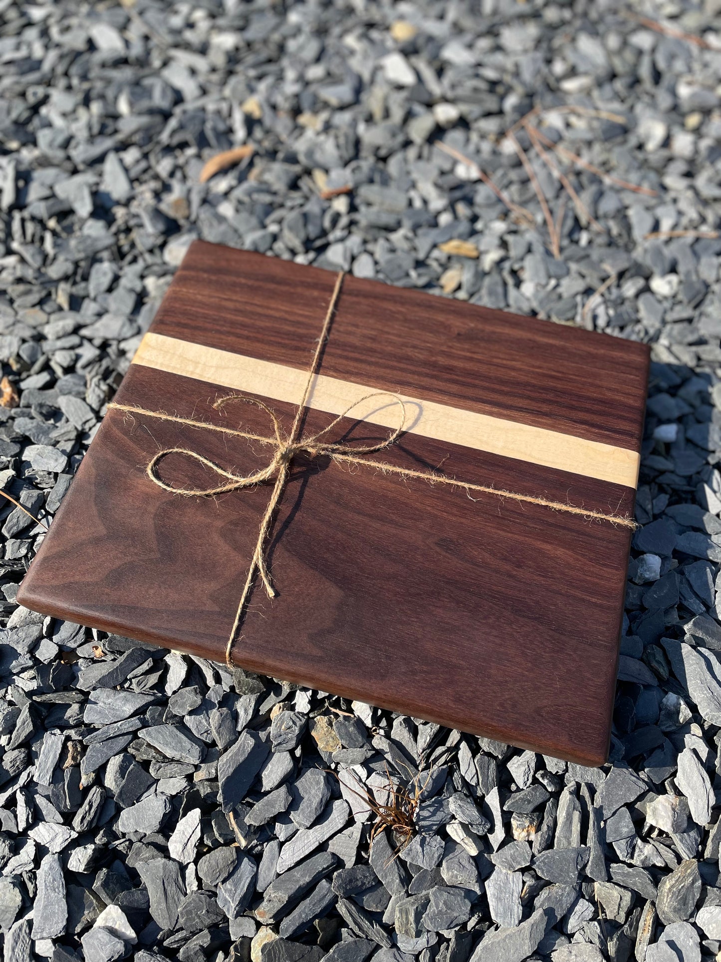 Walnut and Maple Cutting Board